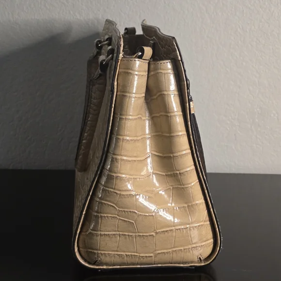 Kate Spade Romy Perri Lane Croco Rosy Beige Bag - Picture 6 of 14